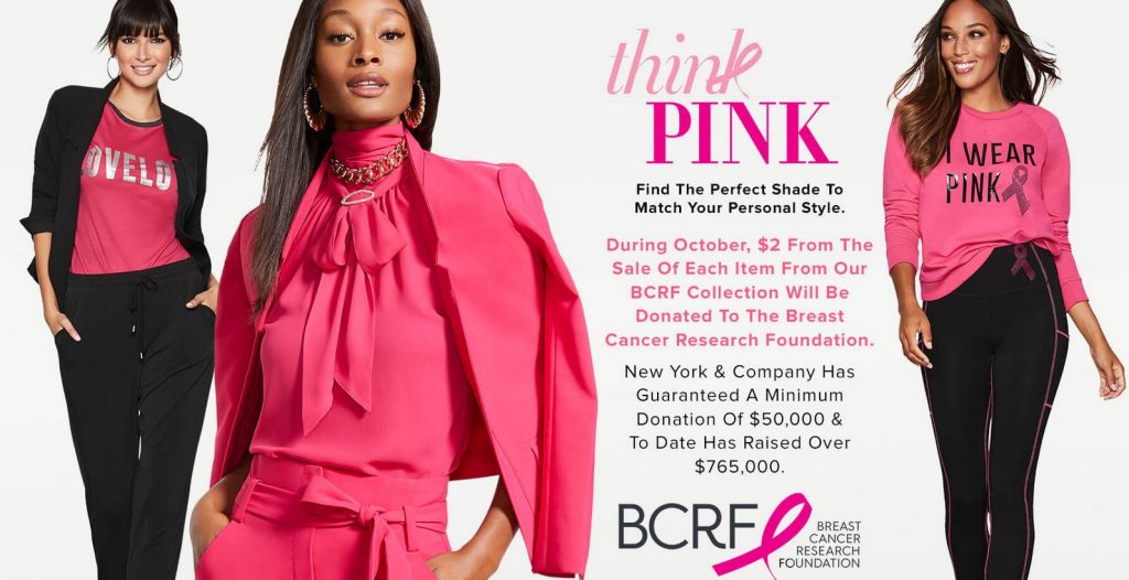 Breast Cancer Awareness Month | Pinktober | NYAndCompany | Think Pink